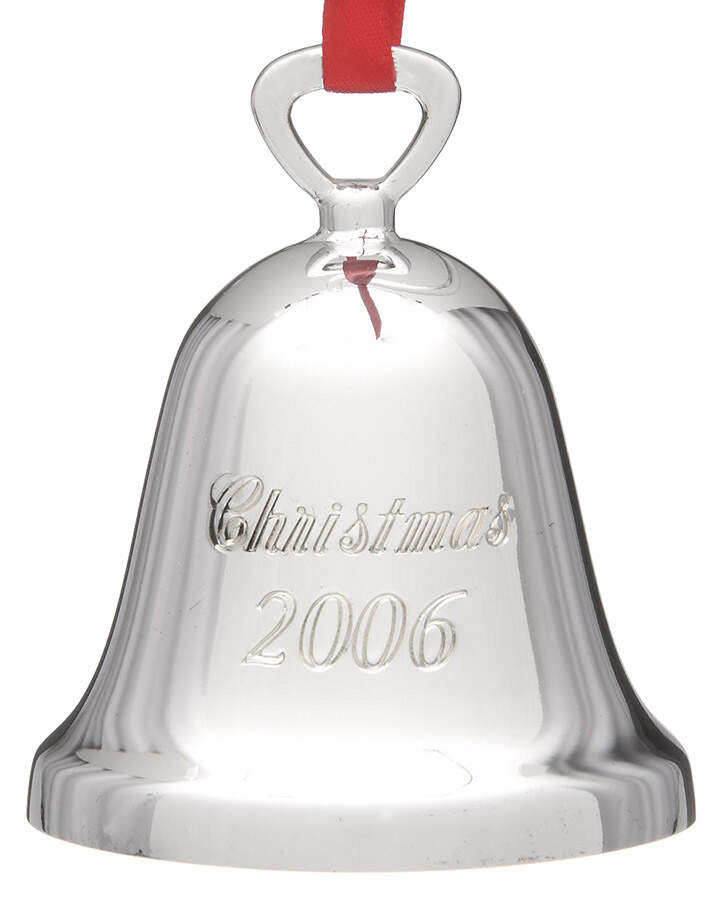 Silverplate Christmas Bell Christmas 2006 - No Box by Reed & Barton-1