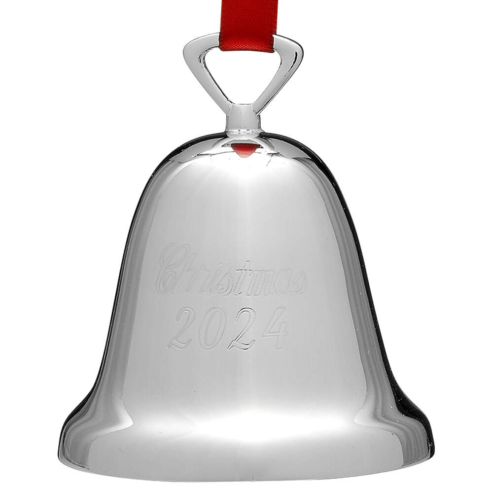 Silverplate Christmas Bell Christmas 2024 Bell - No Box by Reed & Barton-1