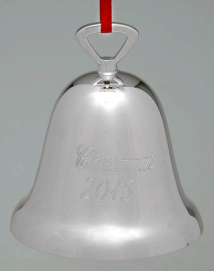 Silverplate Christmas Bell Christmas 2015 - Boxed by Reed & Barton-1