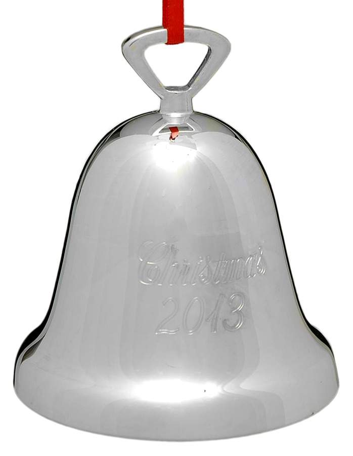 Silverplate Christmas Bell Christmas 2013 - Boxed by Reed & Barton-1