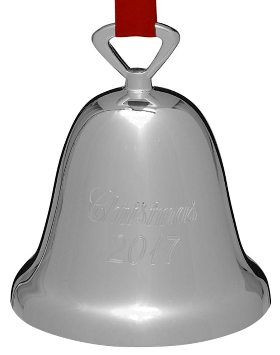 Silverplate Christmas Bell Christmas 2017 Bell - Boxed by Reed & Barton-1