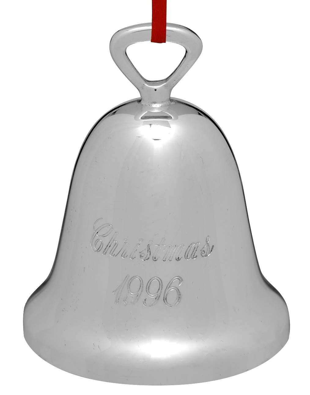Silverplate Christmas Bell Christmas 1996 - Boxed by Reed & Barton-1