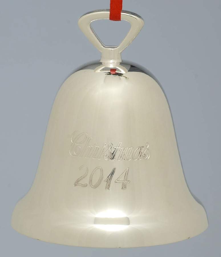 Silverplate Christmas Bell Christmas 2014 - Boxed by Reed & Barton-1