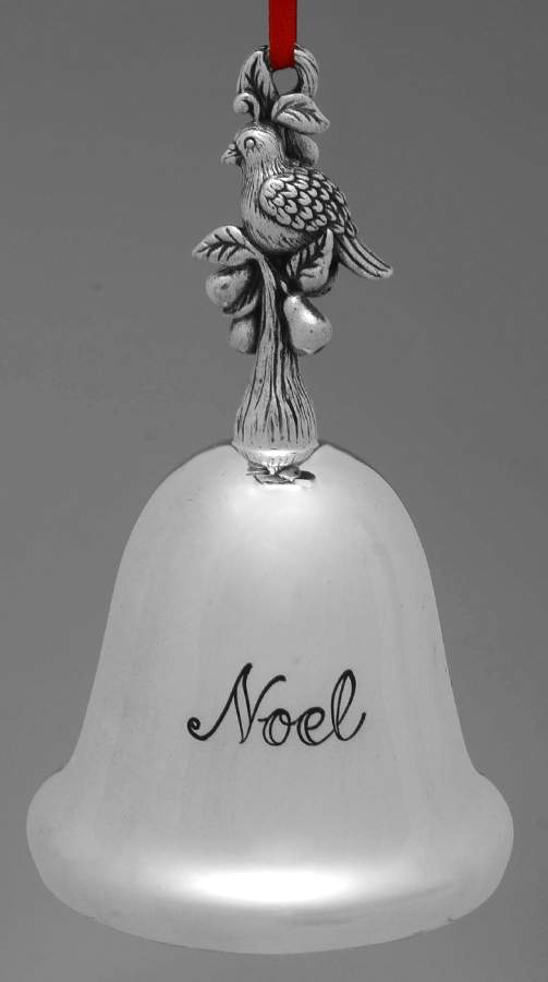 Noel-Musical Bell 12 Days Of Christmas-Partridge/Pear Tree - Boxed by Reed & Barton-1