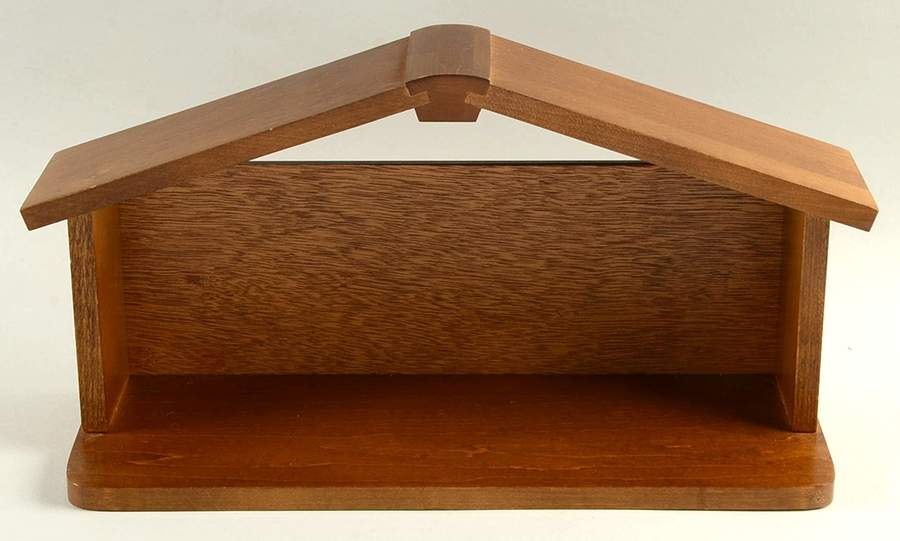 Nativity-Bells Creche Display Shelf - Display Stand by Reed & Barton-1