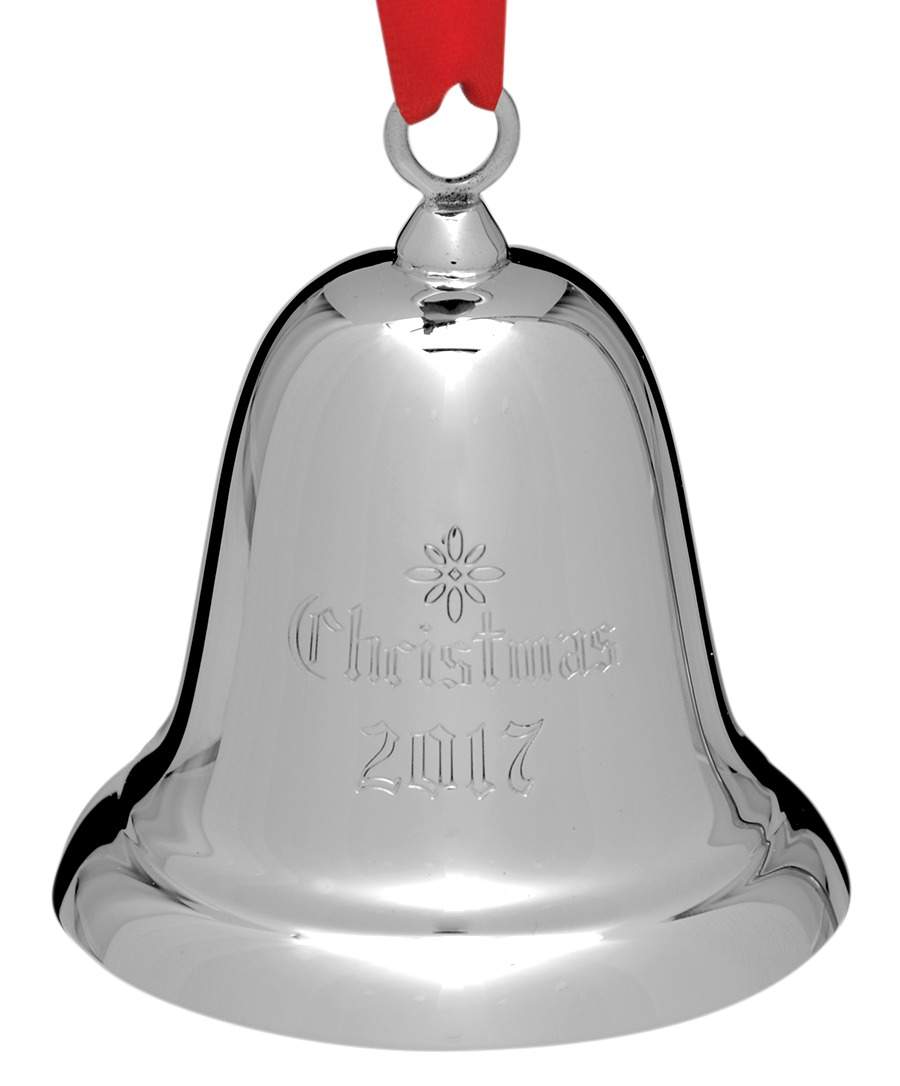 Sterling Christmas Bell 2017-Sterling Bell 33rd Edition - Boxed by Reed & Barton-1