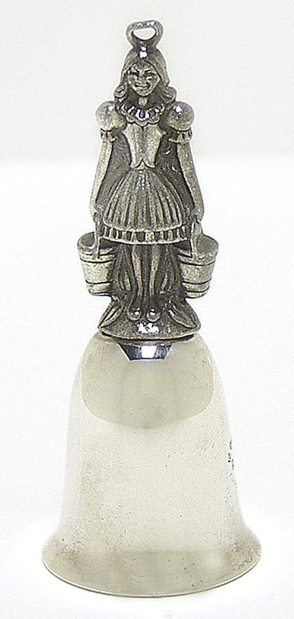 Twelve Days of Christmas-Bell 8 Maids A Milking - No Box by Reed & Barton-1