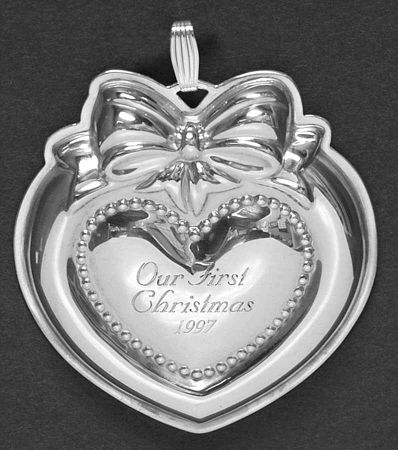 Our First Christmas Our First Christmas-Heart - Boxed by Reed & Barton-1
