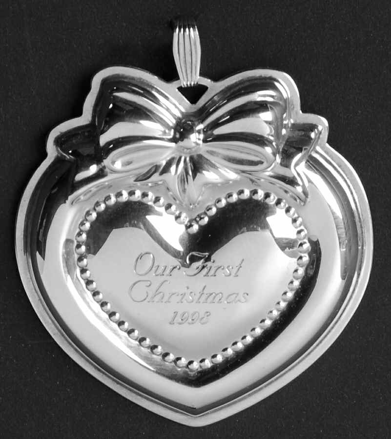 Our First Christmas Our First Christmas-Heart - Boxed by Reed & Barton-1