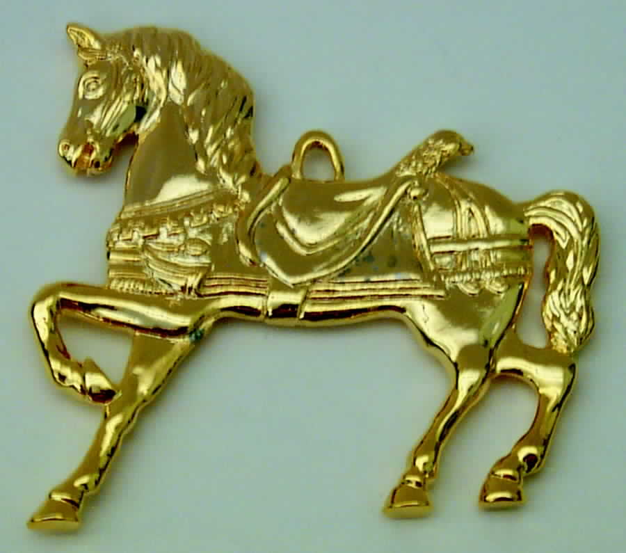 Carousel Horses 7th Edition-Goldplate - Boxed by Reed & Barton-1
