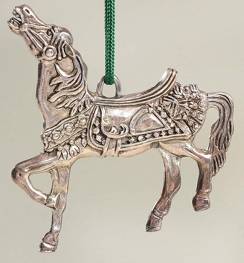 Carousel Horses 3rd Edition-Silverplate - No Box by Reed & Barton-1