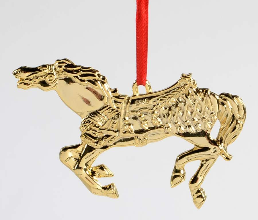 Carousel Horses 9th Edition-Goldplate - No Box by Reed & Barton-1
