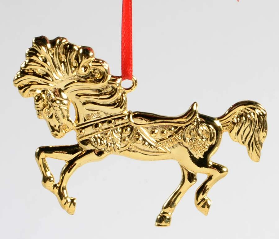 Carousel Horses 8th Edition-Goldplate - No Box by Reed & Barton-1