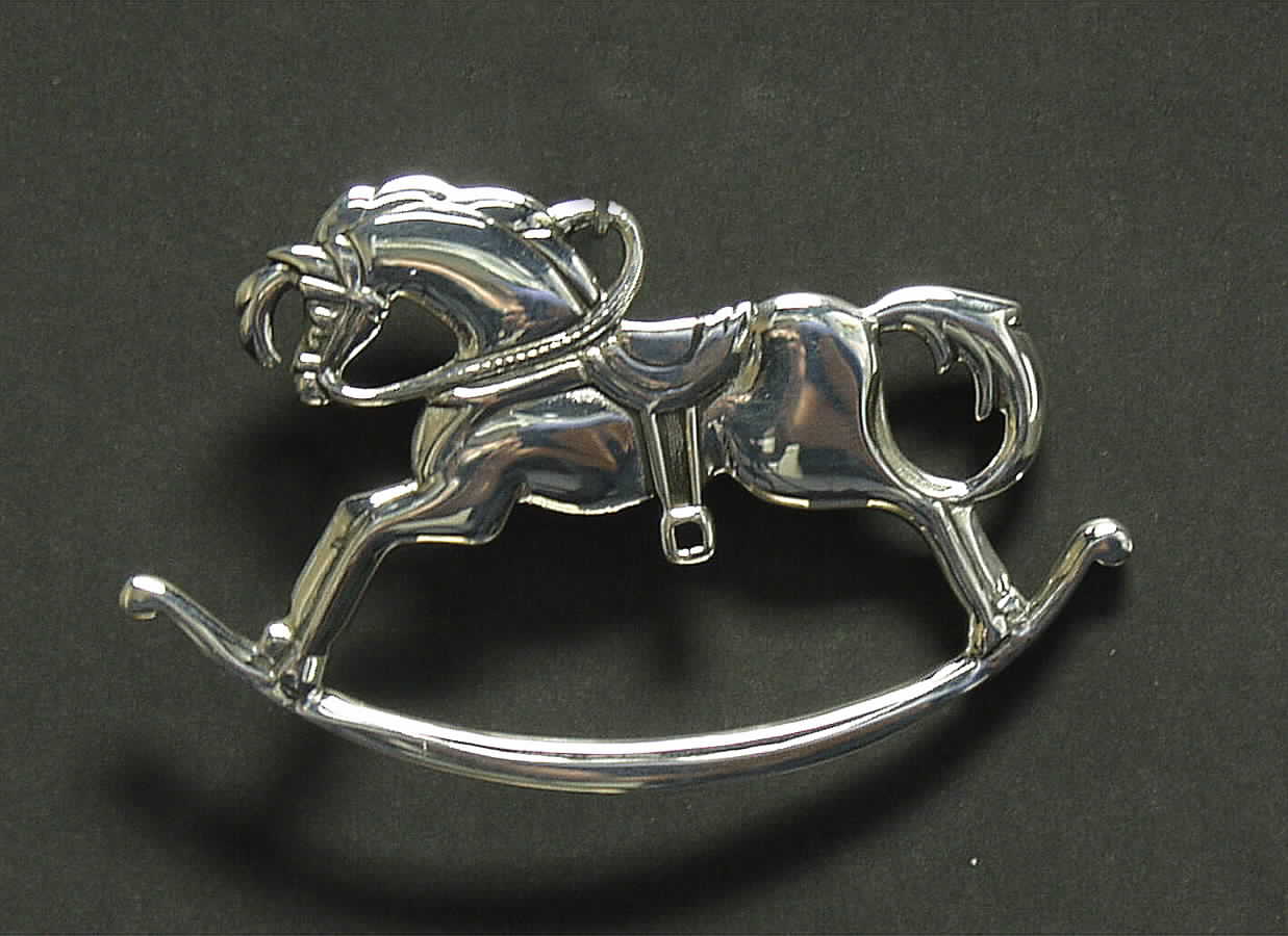 Classic Toys Rocking Horse - No Box by Reed & Barton-1