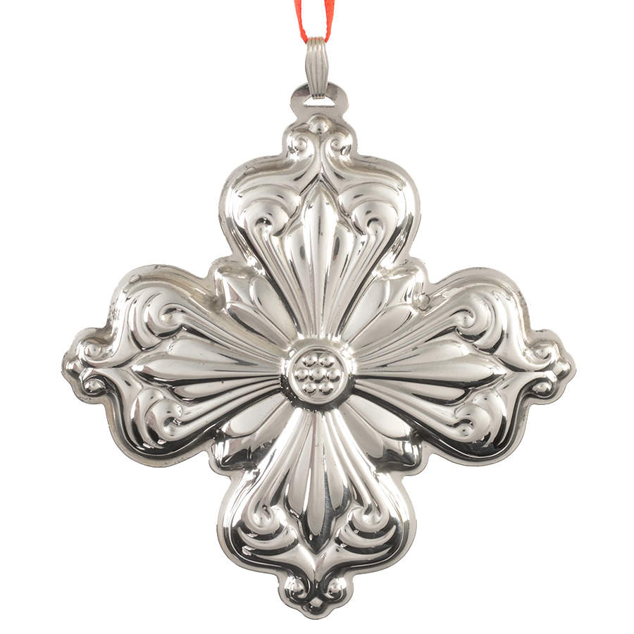 Christmas Cross-Sterling 2006-Sterling Cross - Boxed by Reed & Barton-1