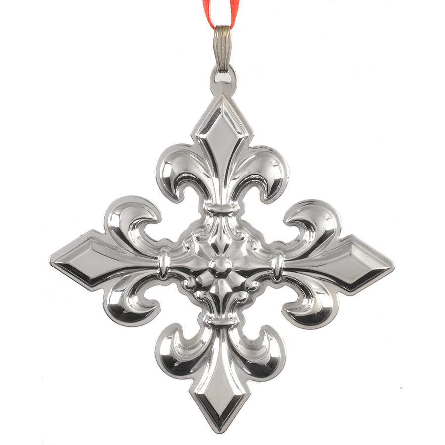 Christmas Cross-Sterling 2005-Sterling Cross - Boxed by Reed & Barton-1