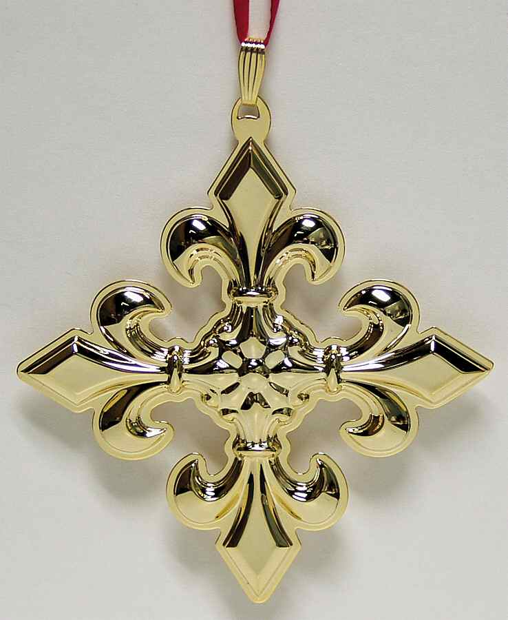 Christmas Cross-Gold Vermeil 2005-Cross - Boxed by Reed & Barton-1