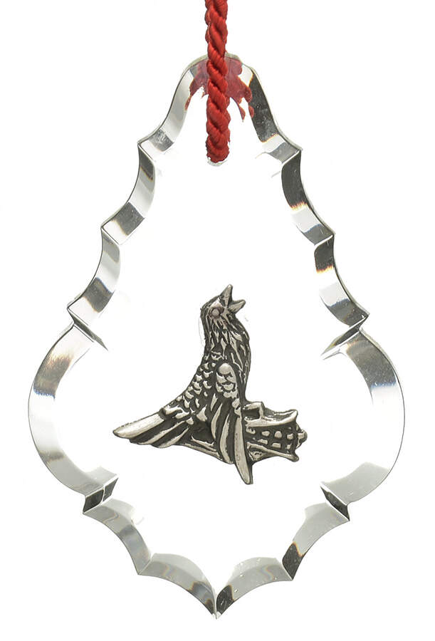 Twelve Days of Christmas Four Calling Birds - Boxed by Reed & Barton-1