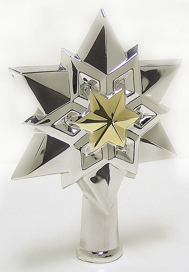 Tree Topper Star-Goldplate Accent - No Box by Reed & Barton-1