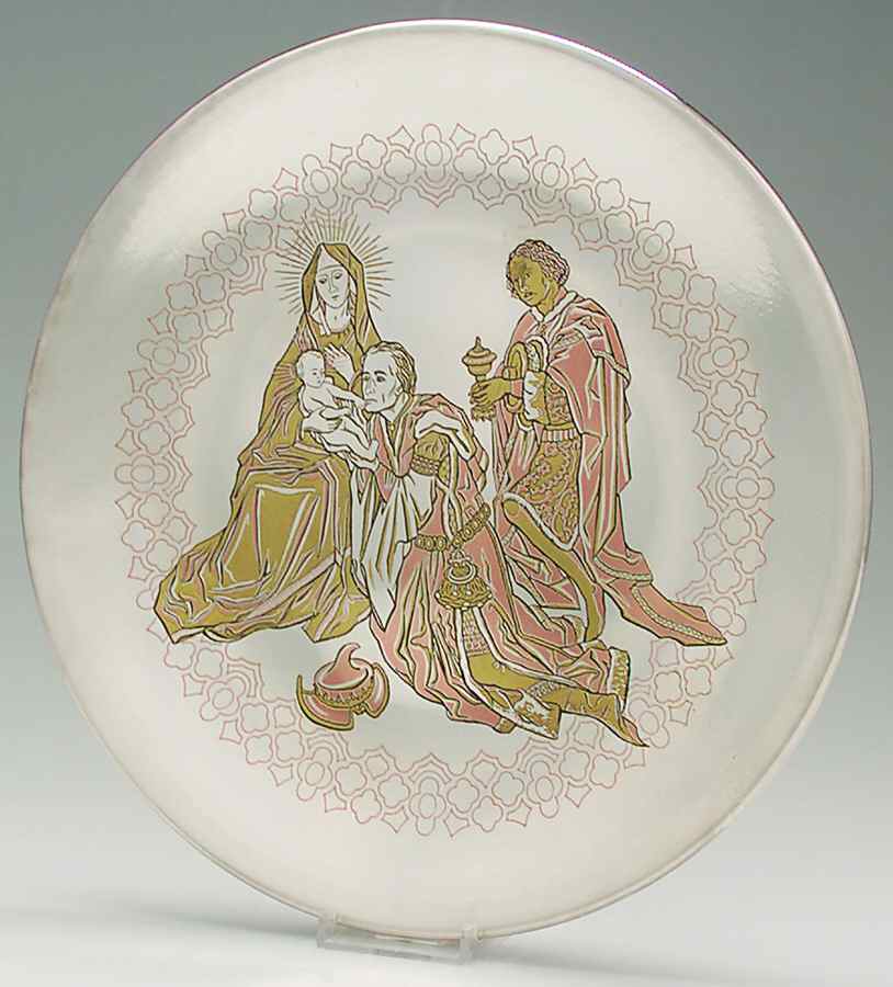 Christmas Plate Adoration Of The King - Boxed by Reed & Barton-1