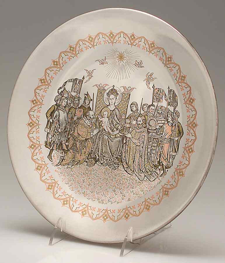 Christmas Plate Adoration Of The Kings - Boxed by Reed & Barton-1