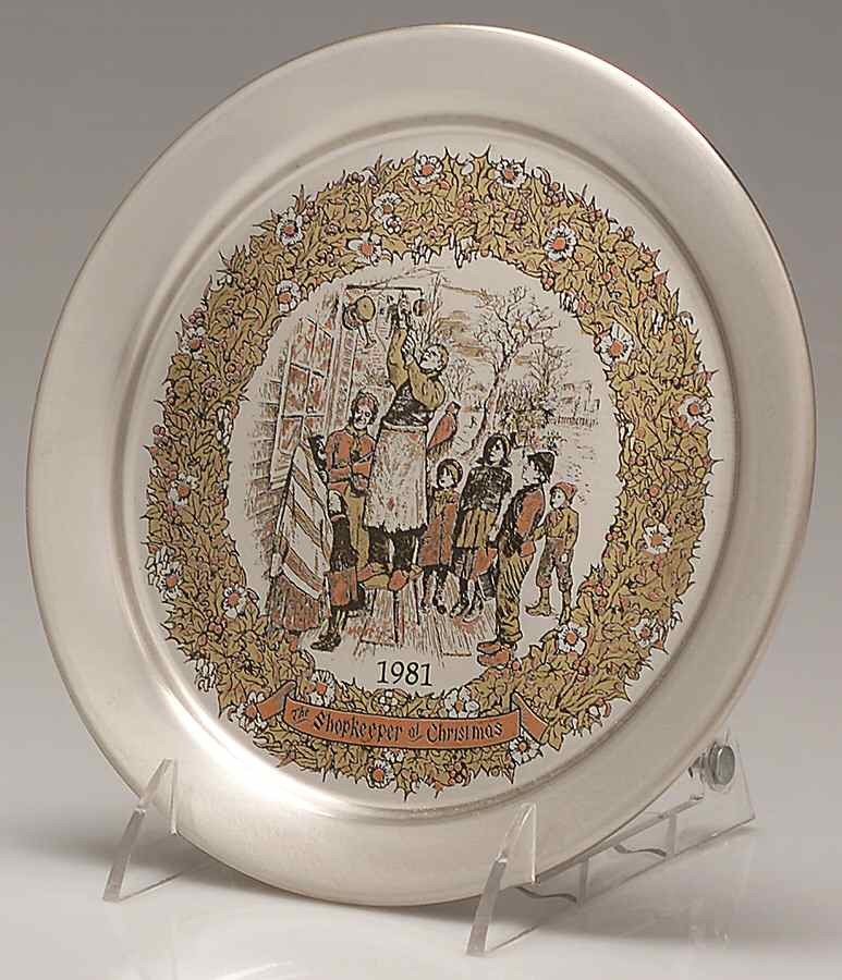 American Christmas Shopkeeper At Christmas - No Box by Reed & Barton-1