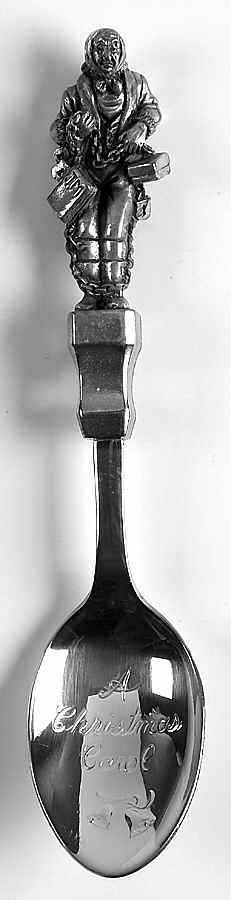 A Christmas Carol-Spoon Marley's Ghost - No Box by Reed & Barton-1