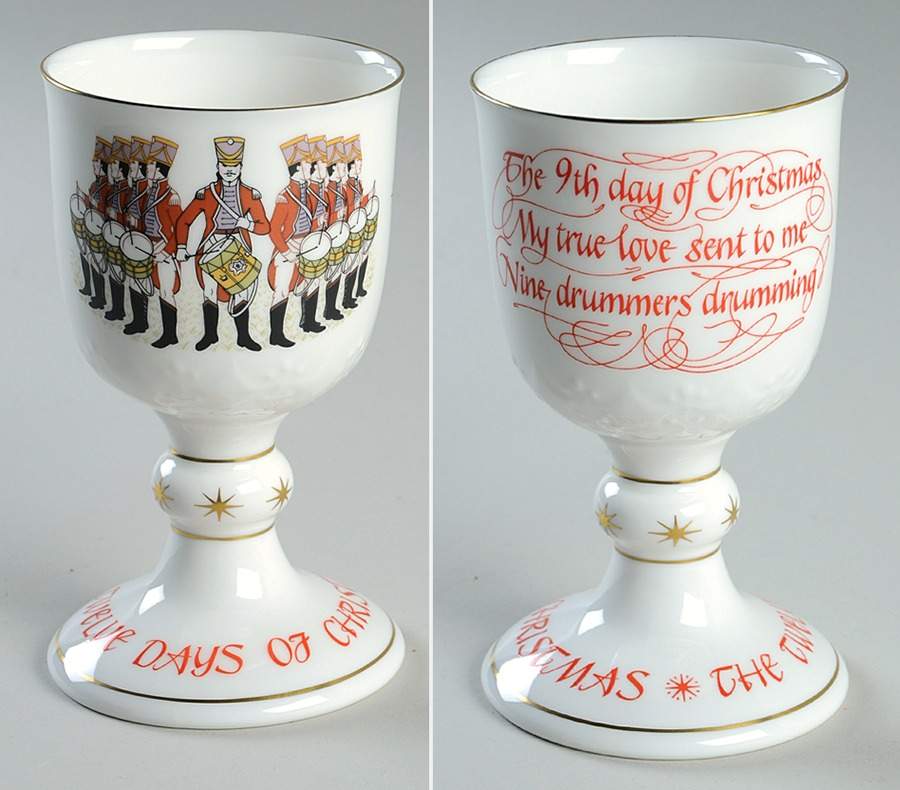 Twelve Days of Christmas Nine Drummers Drumming - Boxed by Royal Doulton-1