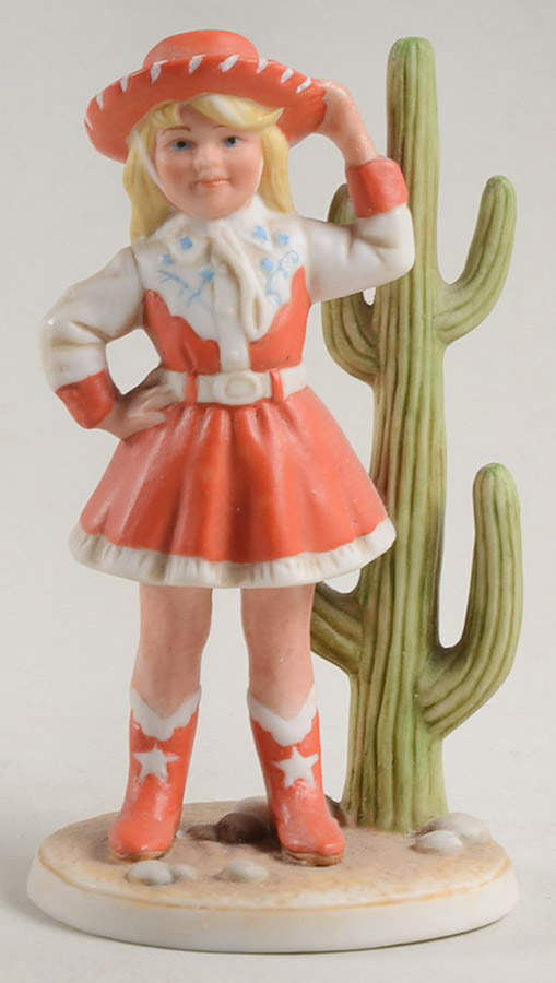Mcclellands Figurine Cowgirl - No Box by Reco-1