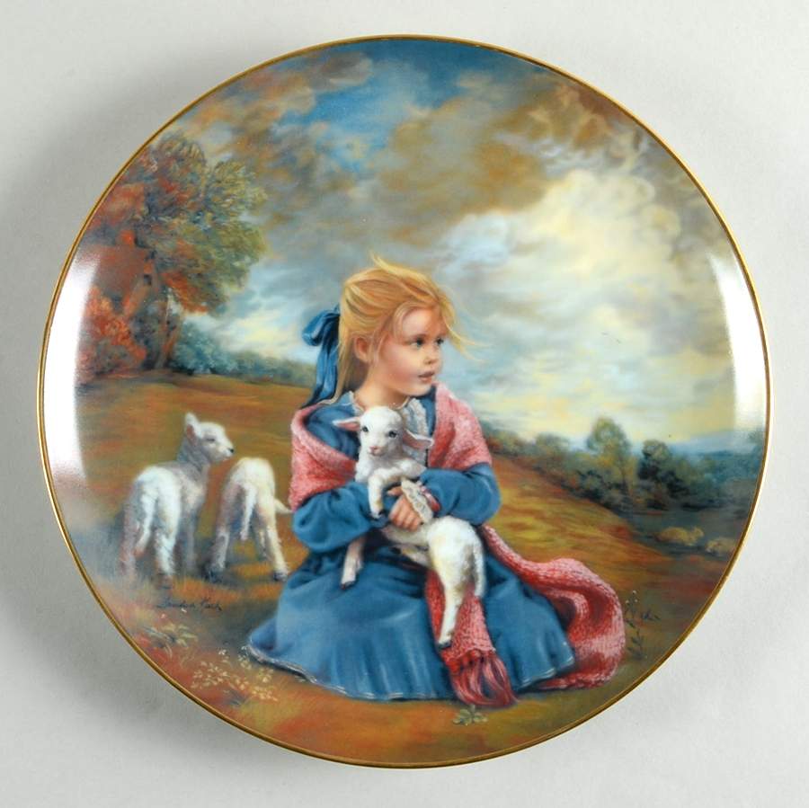 Childhood Almanac-Plate Winds Of March-March - Boxed by Reco-1