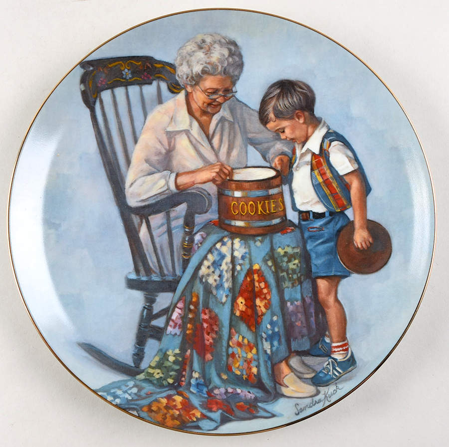 Grandparents Grandma's Cookie Jar - With Box by Reco-1