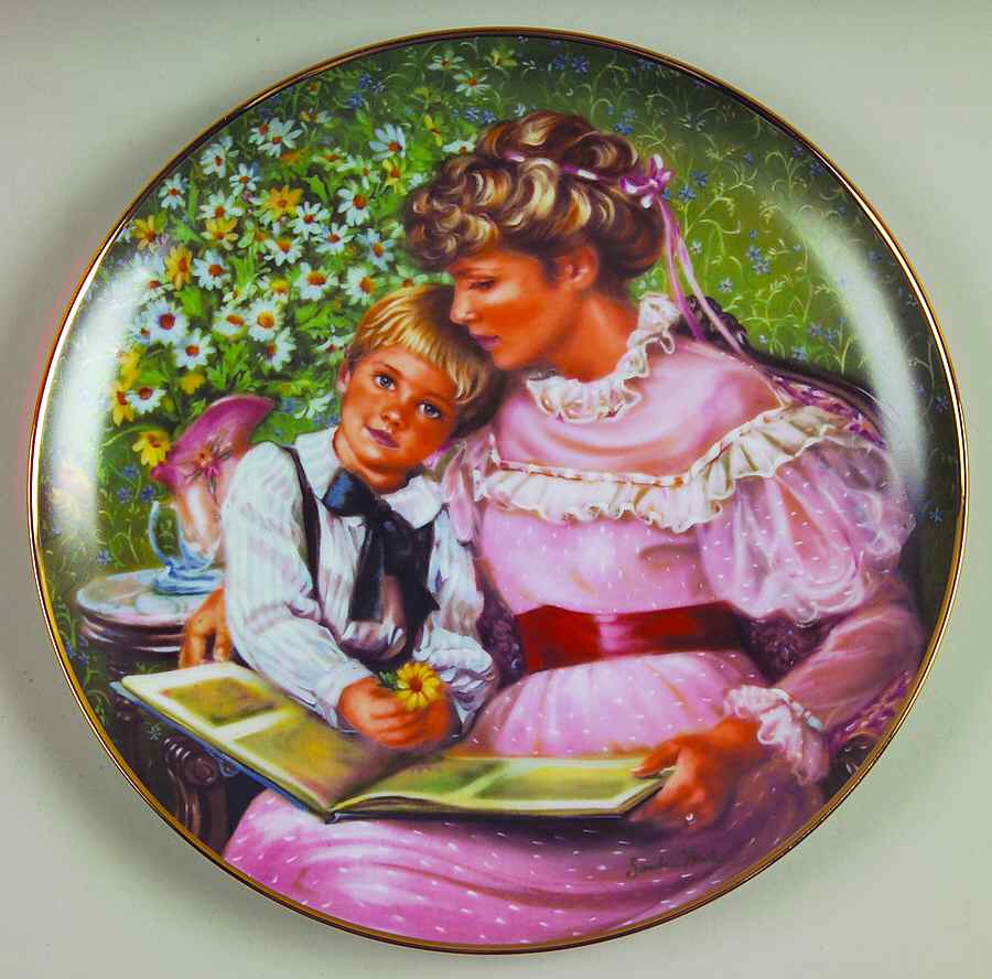 Mother's Day Plate Times Remembered - Boxed by Reco-1