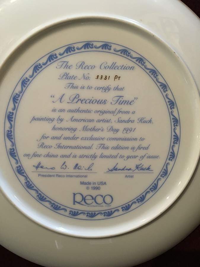 Victorian Mothers Day A Precious Time - Boxed by Reco-1