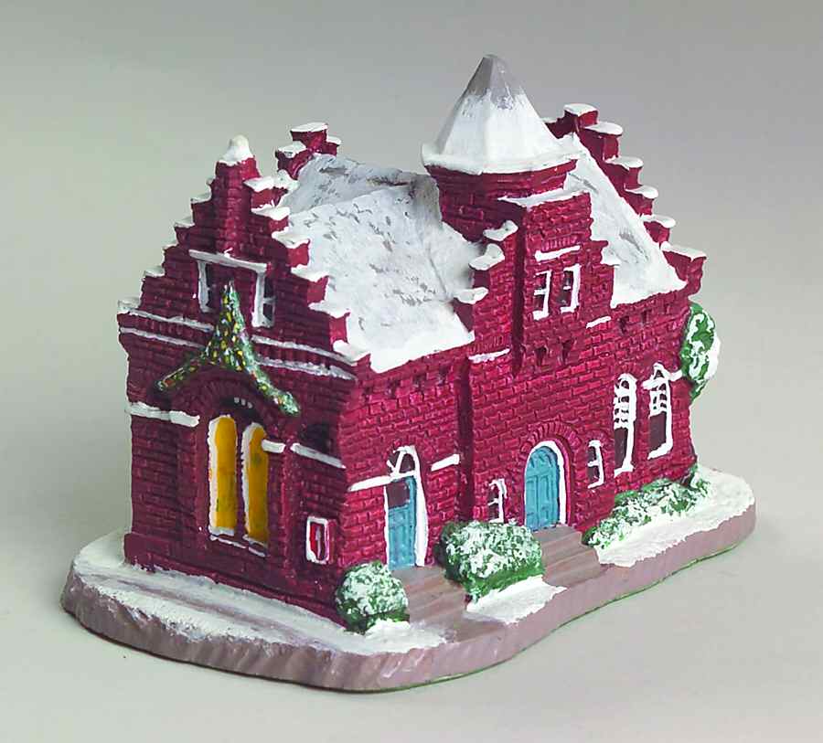 Rockwell's Main Street Town Offices- 4 1/2" L - No Box by Rhodes Studios-1