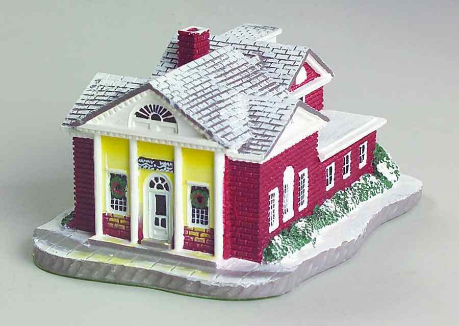 Rockwell's Main Street The Bank- 4" L - Boxed by Rhodes Studios-1