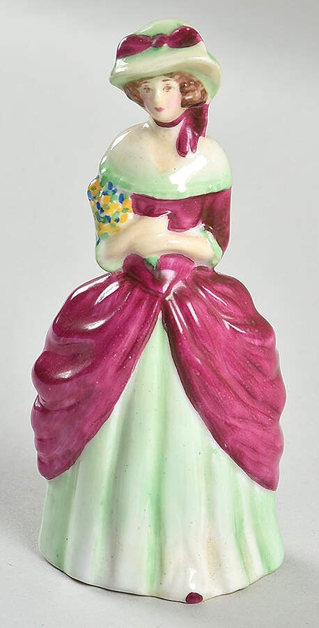 Rosina-Queens Figurines Anna-Green Dress - No Box by Rosina-Queens-1