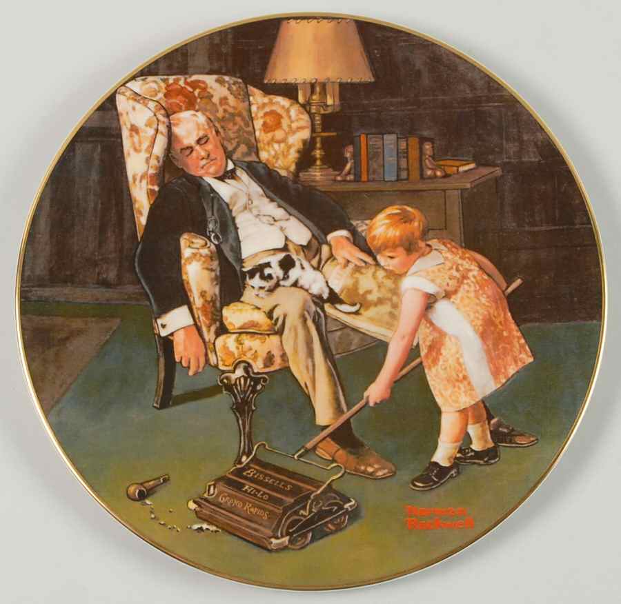 River Shore Plates - Single Release Grandpa's Guardian - Boxed by River Shore-1
