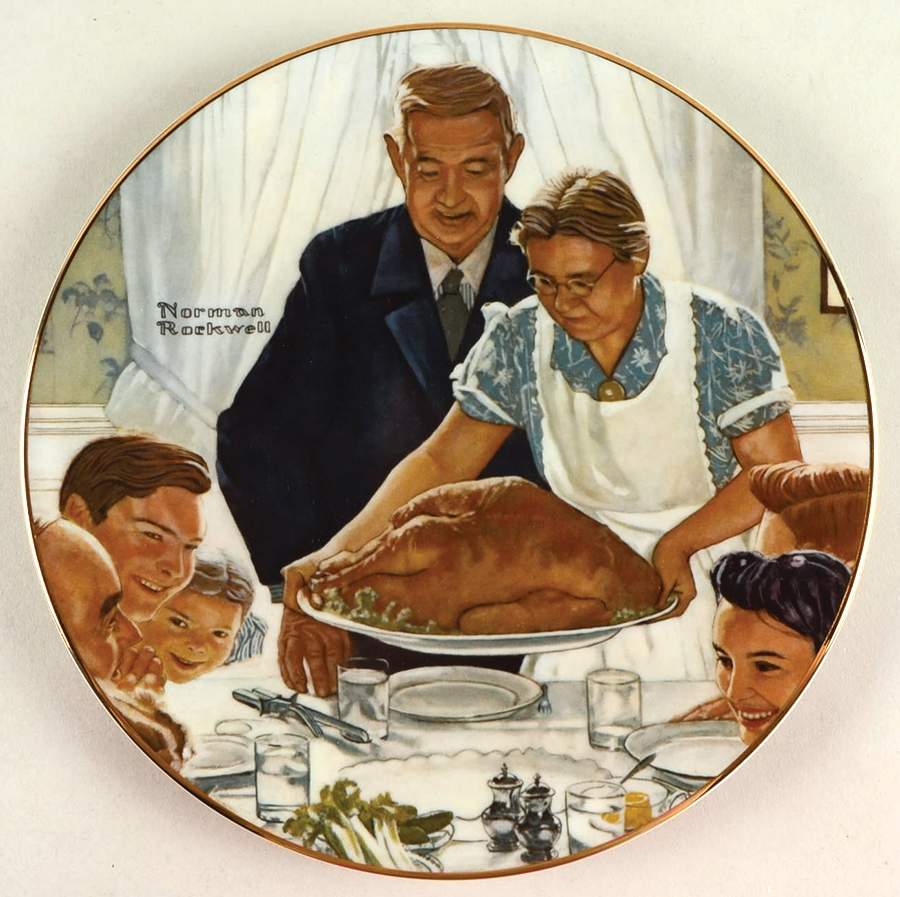 Rockwell Four Freedoms Freedom From Want - No Box by River Shore-1