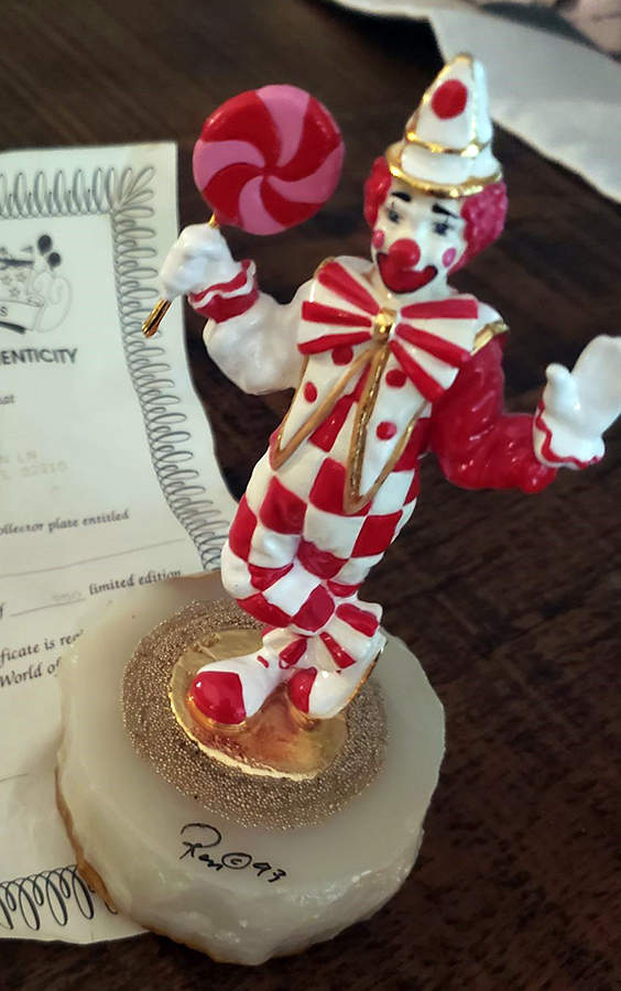 Clown Sculptures Lollipop - No Box by Ron Lee-1