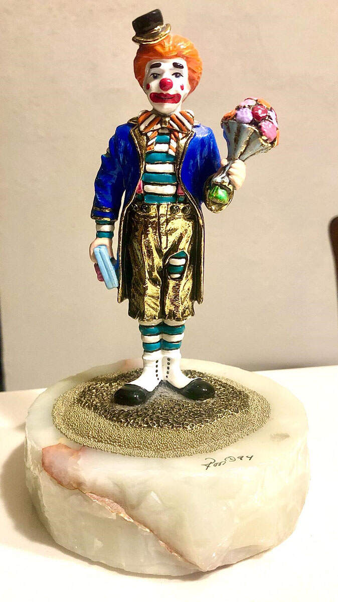 Clown Sculptures Forget-Me-Not - No Box by Ron Lee-1