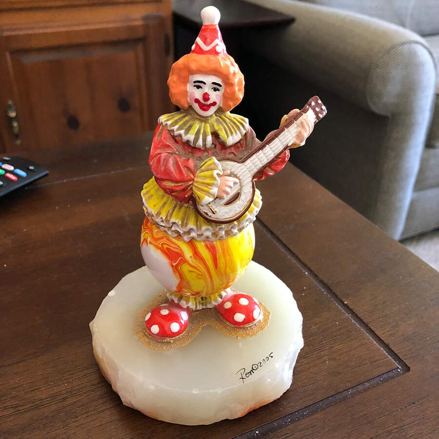 Clown Sculptures Melody - No Box by Ron Lee-1