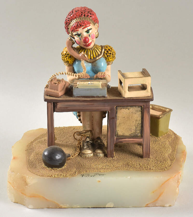 Clown Sculptures You Want It When - No Box by Ron Lee-1