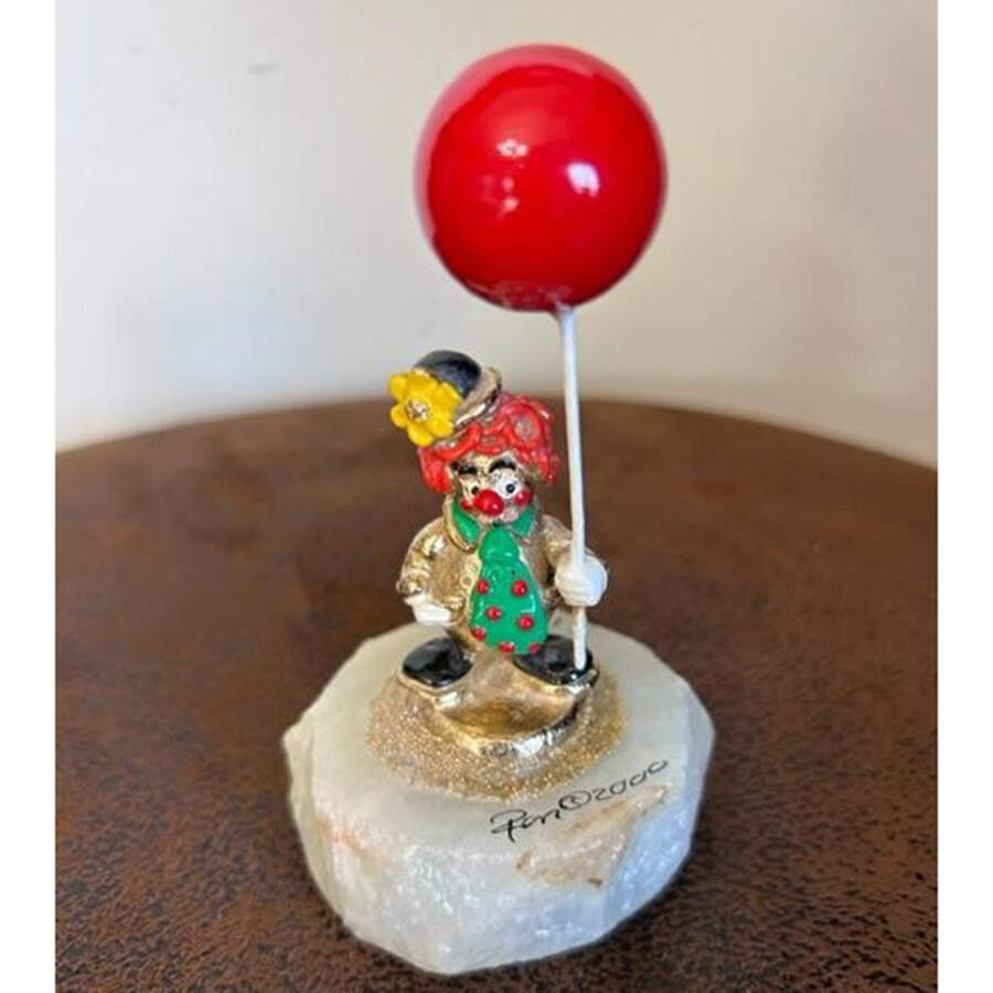 Clown Sculptures Little Whistler With Balloon - No Box by Ron Lee-1