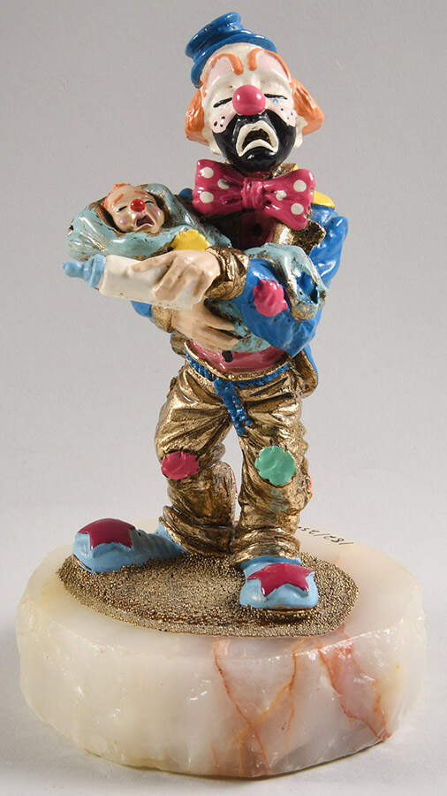 Clown Sculptures 2am Blues - No Box by Ron Lee-1