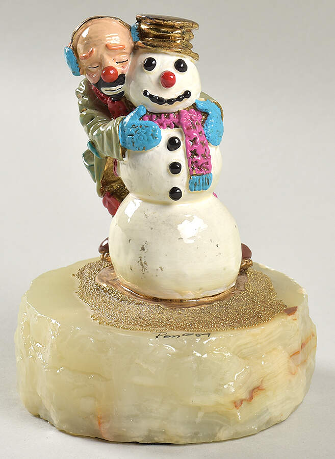 Clown Sculptures Wintertime Pals - No Box by Ron Lee-1