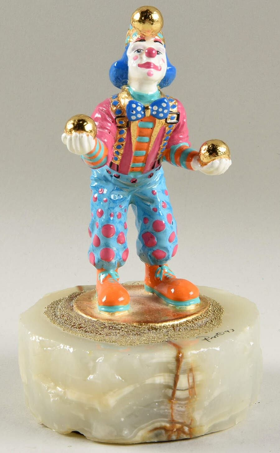 Clown Sculptures Jake Juggling Balls - No Box by Ron Lee-1