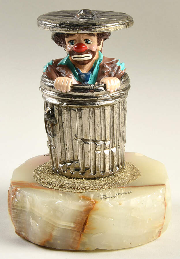 Clown Sculptures In Over My Head - No Box by Ron Lee-1