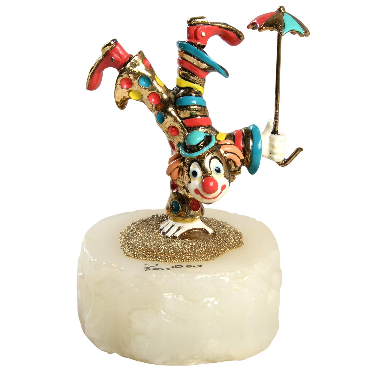 Clown Sculptures Clyde Upside Down - No Box by Ron Lee-1