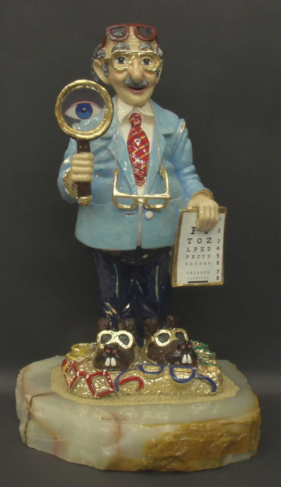 Clown Sculptures Sid Spectacle - No Box by Ron Lee-1