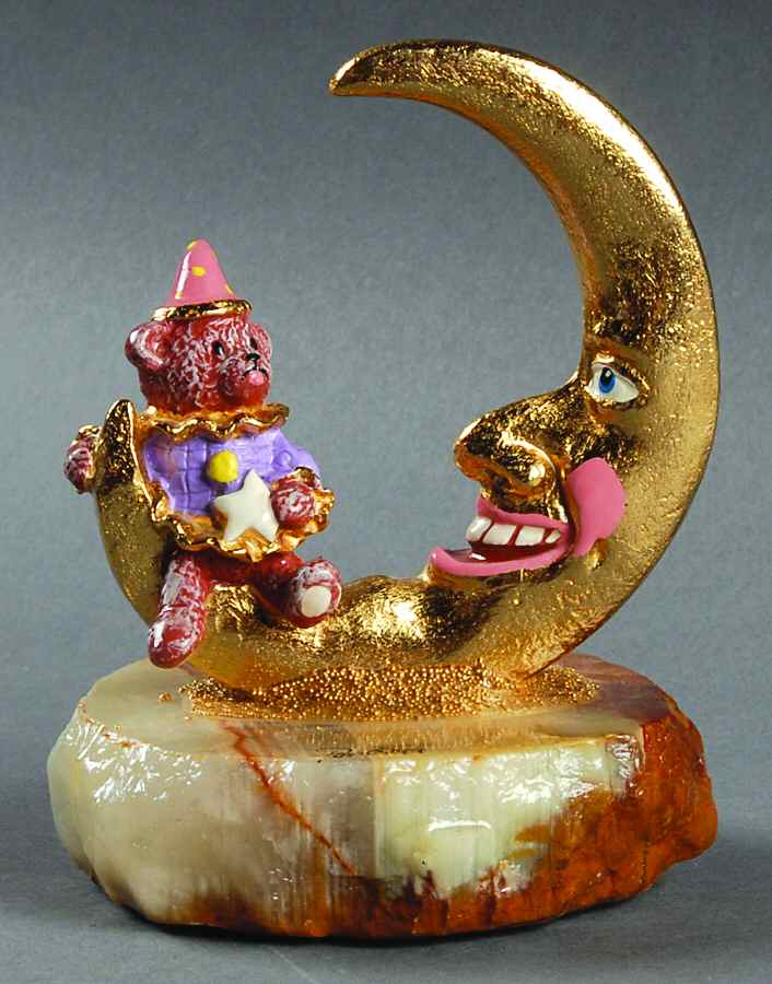 Clown Sculptures Bear-Lee Moonlighting - No Box by Ron Lee-1